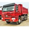 3 Axles Utility Dump Truck 290hp / 336hp Engine Power Assistant LHD / RHD Steering for sale