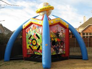 China World Inflatable Sports Games Including Baseball , Basketball , Football For Event on sale