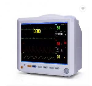 China 12 Inch Multiparameter Patient Monitor ETCO2 SPO2 ECG Monitor Multi Parameter ICU Monitor wholesale
