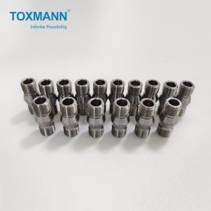China Tolerance 0.02mm Stainless Steel Turned Components Antiwear Oil Pipe Joint wholesale