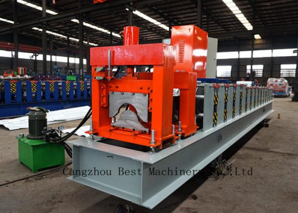 High Precision Ridge Cap Roll Forming Machine For Roof Tile / IBR Roof Sheet
