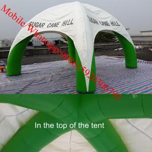 China Advertising Inflatable Tent , Inflatable Spider Dome Tent with Legs wholesale