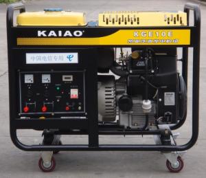 China Professional 8kva Gasoline Generator Set , Electric Start Portable Generator wholesale