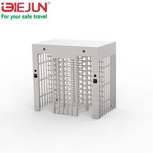 China Security Pedestrian Turnstile Gate Stainless Steel With Double Lane wholesale