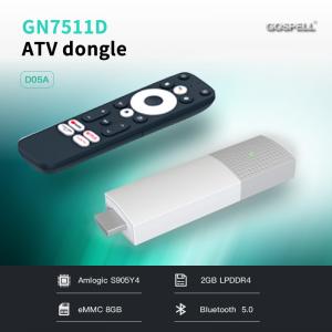 China DDR4 2GB Android 11 TV Box S905Y4 4K HD Smart TV Dongle Google Certified wholesale