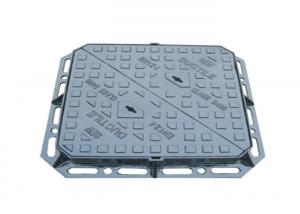 China Drainage Square Manhole Cover Ductile Iron Recessed Drain Cover Light Weight on sale
