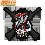 China Rubber Velcro Backing 3D Tactical Morale PVC Patch wholesale