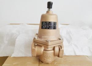 China E55 Model Cash Valve Clean Oxygen Gas Pressure Regulating Valve / Bronze Body Material From Emerson Fisher on sale