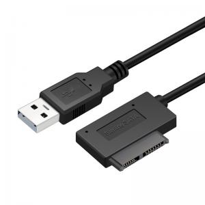 China USB 2.0 Sata II 13 Pin Adapter Converter Computer Connection Cable on sale