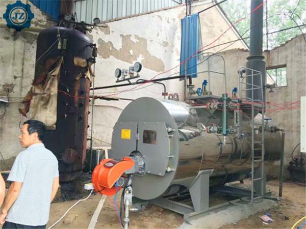 Quality Automatic Skid-Mounted Type Gas Fired Steam Boiler For Edible Oil Pressing/Milling Plant for sale