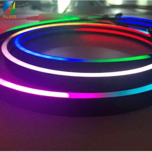 China Flexible LED Neon Light Strip WS2811 Black White Silicon Material For Wedding Party on sale