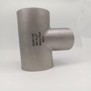 China Stainless Steel Pipe Fittings Alloy Steel Pipe Fittings  BW Tee  ASMEB16.9 A403 Gr.316 2 STD Equal Tee wholesale