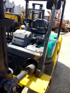 China Used Forklift For Sale , 2 Mast komatsu forklift with 3m high wholesale