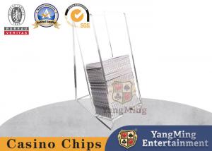 China 8 Pairs Poker Plastic Card Countertop Scrap Card Holder wholesale