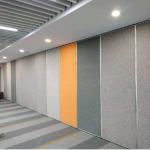 Melamine Finish Mobile Acoustic Partition Wall Floor To Ceiling
