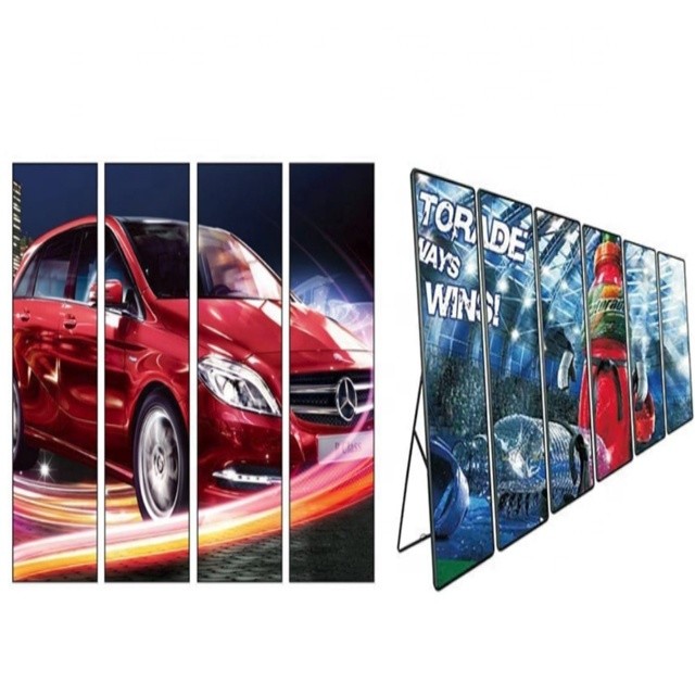 China SMD2121 LED Poster Display P2 P2.5 P3 P4 640mm x 1920mm Display Size wholesale