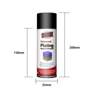 China Coloured Zinc Metal Protection Spray Paint flexibility easy operation wholesale