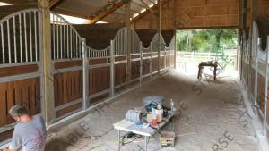 China horse stall horse barn bamboo wood cost designs plans kits for sale wholesale