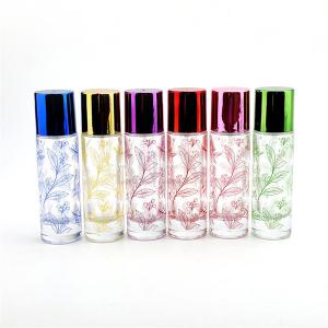 China Refillable Glass Perfume Bottle Pump Sprayer  ,  Cylinder 1oz Perfume Bottle wholesale