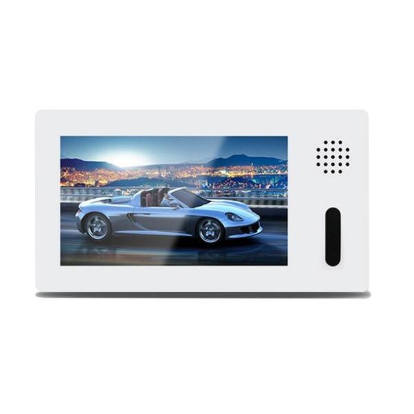Quality 4.3 inch HD LCD pos screen Shelf Talker Screen LCD AD player With Built-in Push Button & Shelf Mount for sale