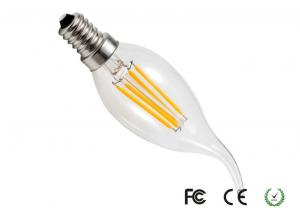 China Decorative Led Candle Bulbs 4 W E14 Filament Energy Saving Φ35 x 120mm wholesale