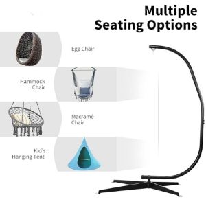 Easy Assembly wirecutter Hammock Stand with Package Includes and Instructions