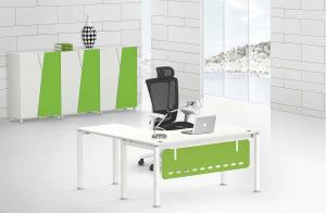 China Modern manager Melamine single one Person Workstations Office Desk 50x50 steel tube wholesale