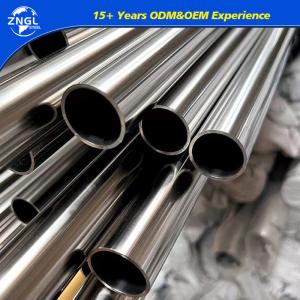 China Stainless Steel Sanitary Pipe for Pharmacy HDP-001 Round Bead Crushed Polished Welded on sale