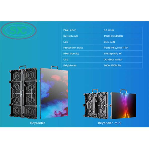 Rental LED Display P3.91 with Remote Control System and Solutions Fast After