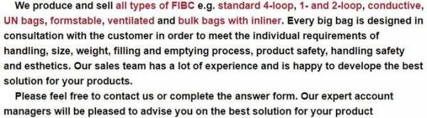 Virgin Resin Polypropylene Big Bag / FIBC Pp Woven 1 Ton Jumbo Bulk Bag Super Sack Ton
