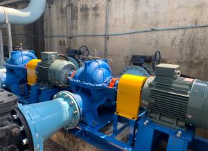 China industrial 49-98m Head Single Stage Double Suction Centrifugal Pump 3096m3/H on sale
