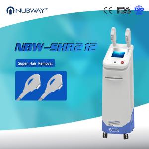 China 2017  new design three heads fastest speed hair removal  machine SHR IPL Elight 3in1 on sale