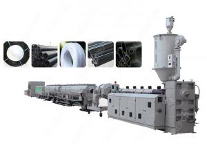 China PLC Control PE PP Plastic Pipe Extrusion Line , Single Screw Extruder Machine wholesale