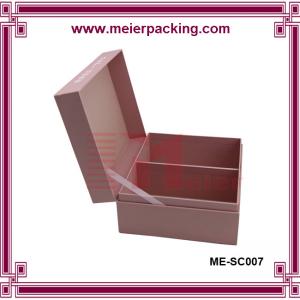 China Luxury Pantone Printing matte lamination clamshell cardboard box paper clamshell packaging box on sale
