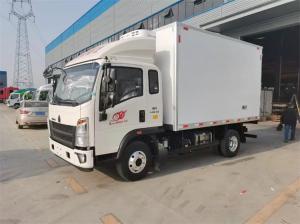 China 5 Tons SINO HOWO Cold Van Refrigerated Truck Frozen Food Transport Vehicle wholesale