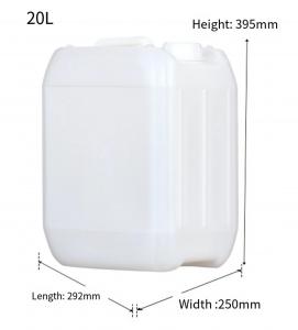 China Thick 1.4mm 5 Gallon Water Tank Blow Molding 20 Litre Bucket ISO9001 wholesale