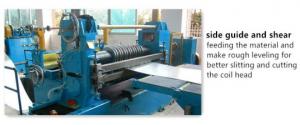 15Ton 2mm Coil Sheet Metal Steel Slitting Line With Straightener