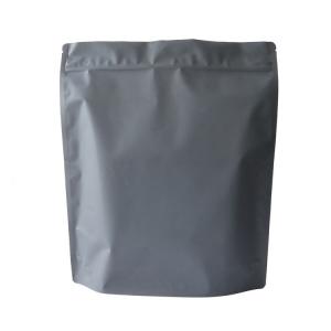 China 1LB Dry Flower Mylar Weed Packaging 1 Pound Matte Black Mylar Barrier Bags wholesale