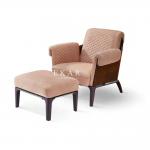 Modern Leather Relaxing Italian Design Armchair Upholstered Chair W006SF11A