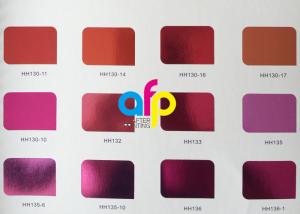 China Custom Colors Hot Stamping Foil For Blocking Machine PET Film Base wholesale