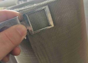 China Super Duplex S32750 SS Woven Wire Mesh Anti Chloride Corrosion 0.05mm-0.55mm on sale