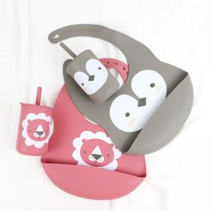 China OEM Baby Feeding Bib - One Piece In A Polybag for Babies and Infants feeding silicone bib wholesale
