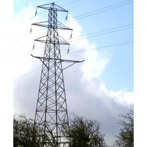 China Galvanized Power Transmission Line Tower Q235 Q345 Self Supporting on sale