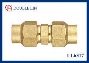 China Male Equal Connector 1/2 Brass Threaded Fittings wholesale