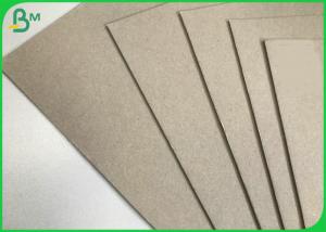 China 1.5MM 2MM Thick Laminated Grey Board , 100% Recycled Pulp Grey Chipboard Paper wholesale