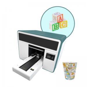 China Inkjet Cylinder A3 Uv Printing Machine Flatbed Inkjet Printer For Bottle Printing Machine wholesale