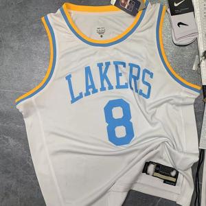 China White Retro NBA Team Jerseys Edition 8 Basketball Jersey wholesale