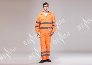 China Lightweight Construction High Visibility Clothing , Reflective Safety Apparel wholesale