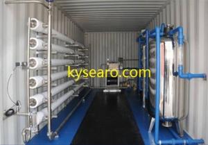 water filtration desalination system for containerized desalination equipment 200TPD