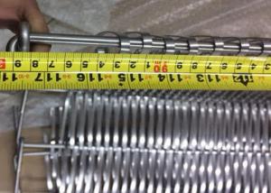 China Decoration Flat Wire Conveyor Mesh Belt , 316 Stainless Conveyor Belt Long Time Life wholesale